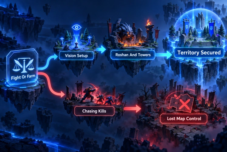 Analyzing Mid-Game Objectives