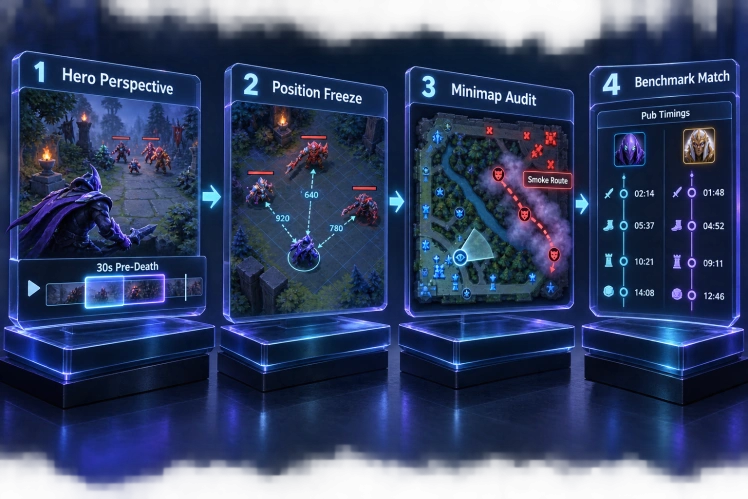 Deconstructing Replays: A Step-by-Step Analytical Framework