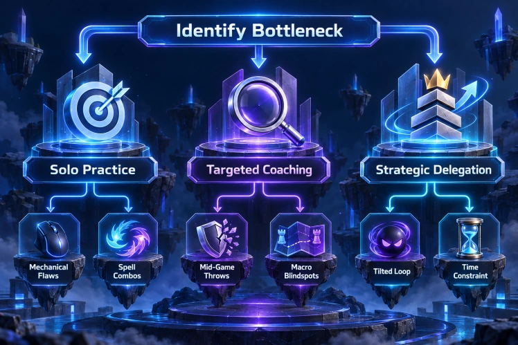 When to Practice, Coach, or Delegate